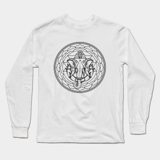 Ganesh and the Lotus Long Sleeve T-Shirt